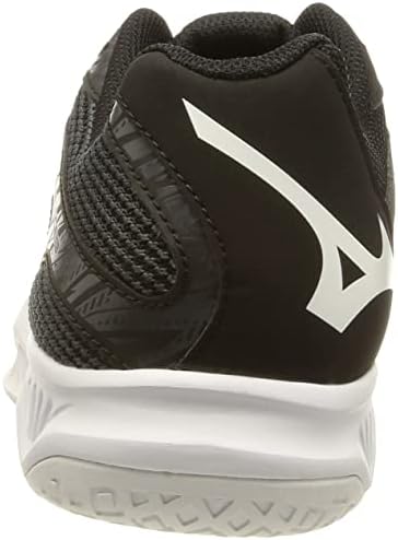 Amazon.com | Mizuno Men's Sneaker, Black White Ebony, 6